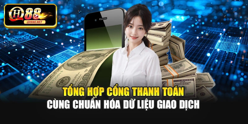 Tổng hợp cổng thanh toán cùng chuẩn hóa dữ liệu giao dịch
